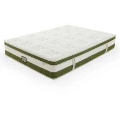 MOBILIER DECO HYBRID BAMBOU - Matelas Hybride 160 X 200 épaisseur 30 Cm Mémoire De Forme Et Ressorts Ensachés - Blanc 8 MOBILIER DECO HYBRID BAMBOU - Matelas Hybride 160 X 200 épaisseur 30 Cm Mémoire De Forme Et Ressorts Ensachés - Blanc -Matelas Soldes Boutique 27130051 4