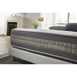 Matris -Mattress Visco Gel Pocket Spring Graphene Design & Comfort 80 X 200 Hauteur 29cm + / -2 Fermeté Moyenne-élevée -Matelas Soldes Boutique 27190933 4