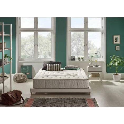 Matris - Matelas Viscoélastique Imperial Cashmere Fibres Naturelles 80x180 Hauteur 26cm +/- 2 Fermeté Moyenne à élevée 2 Matris - Matelas Viscoélastique Imperial Cashmere Fibres Naturelles 80x180 Hauteur 26cm +/- 2 Fermeté Moyenne à élevée – Image 2