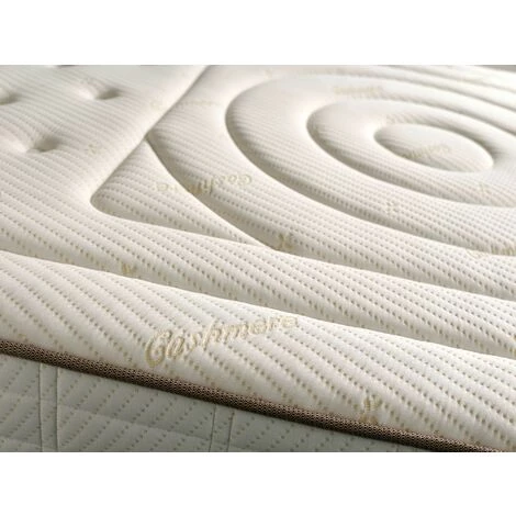 Matris - Matelas Viscoélastique Imperial Cashmere Fibres Naturelles 80x180 Hauteur 26cm +/- 2 Fermeté Moyenne à élevée 4 Matris - Matelas Viscoélastique Imperial Cashmere Fibres Naturelles 80x180 Hauteur 26cm +/- 2 Fermeté Moyenne à élevée – Image 4