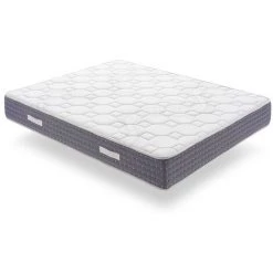 Matris - Matelas à Ressorts Ensachés Memory Nature 90 X 200 Et 5cm Gel Visco + Graphène + Supersoft Hauteur 30 Cm +/-2 Fermeté Moyenne