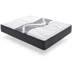 Matris - Matelas Ressorts Ensachés Sublime Memory Graphene 90 X 190 Hauteur 29 Cm +/- 2 Fermeté Moyenne à élevée