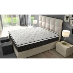 Matris - Matelas Supréme Premium Visco Graphène 67,50 X 190 Hauteur 24 Cm +/- 2 Fermeté Moyenne Avec 3 Cm De Visco -Matelas Soldes Boutique 27191854 3