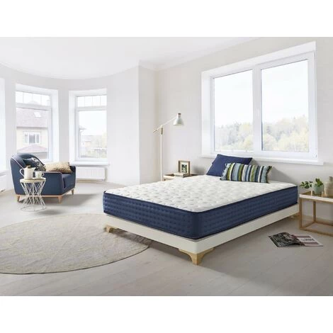 Matris - Matelas Visco Luxury Blue Sensation 80x180 Hauteur 30 Cm +/- 2 Fermeté Moyenne à élevée 2 Matris - Matelas Visco Luxury Blue Sensation 80x180 Hauteur 30 Cm +/- 2 Fermeté Moyenne à élevée – Image 2