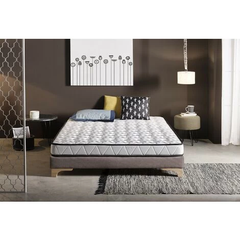 Matris - Matelas Visco Luxury Aloe Vera 67'5x190 Hauteur 16cm +/- 2 Avec Fonction Antimicrobienne De Traitement ALOE VERA 2 Matris - Matelas Visco Luxury Aloe Vera 67'5x190 Hauteur 16cm +/- 2 Avec Fonction Antimicrobienne De Traitement ALOE VERA – Image 2