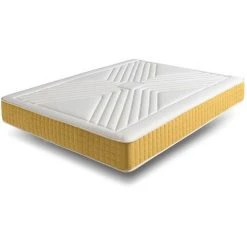 Matris - Matelas En Mousse à Mémoire Luxury Gold Visco 90X190 Hauteur 21 Cm +/-2 Fermeté Moyenne-élevée - Toutes Les Mesures