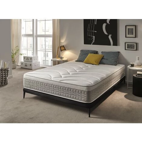 Matris - Matelas Visco Luxury Elite Silver H21 67,50X190 Hauteur 21 Cm +/-2 Fermeté Moyenne-élevée - Toutes Les Mesures 2 Matris - Matelas Visco Luxury Elite Silver H21 67,50X190 Hauteur 21 Cm +/-2 Fermeté Moyenne-élevée - Toutes Les Mesures – Image 2
