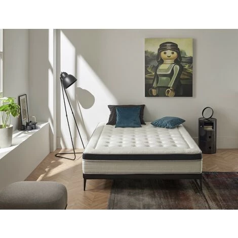 MATRIS Matelas Visco Luxury Graphene Elite Comfort 90X190 Hauteur 28 Cm +/- 2 Fermeté Moyenne à élevée 2 MATRIS Matelas Visco Luxury Graphene Elite Comfort 90X190 Hauteur 28 Cm +/- 2 Fermeté Moyenne à élevée – Image 2