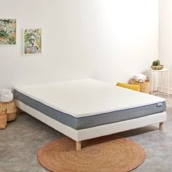 BLEU CALIN Matelas Mémoire De Forme 16cm 140x190cm L'Agreable