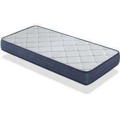 DORMALIT Matelas 90X180 LAURA Epaisseur 22 CM Mousse A Memoire De Forme-2 Faces Ete/hiver - Independance De Couchage