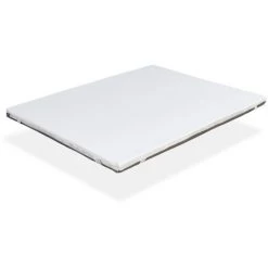 DORMALIT Surmatelas 90x180 BASTILLE Epaisseur 4 Cm - Respirabilite - Adaptabilite