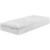 BELIANI Matelas En Tissu Beige 90x200 - Beige