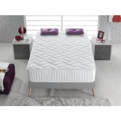DAGOSTINO HOME Matelas 090x190 "CESAR" | Mémoire De Forme Orthopédique | Hauteur 30 Cm |7 Zones De Confort | Orthopédique Et Réversible (Côté Hiver - Côté Été) - Blanc 7 DAGOSTINO HOME Matelas 090x190 "CESAR" | Mémoire De Forme Orthopédique | Hauteur 30 Cm |7 Zones De Confort | Orthopédique Et Réversible (Côté Hiver - Côté Été) - Blanc -Matelas Soldes Boutique 29105099 4