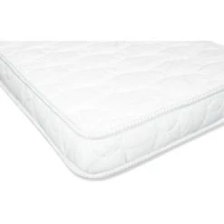 OLYMPE Matelas Bébé Pur Confort 60x120 Cm - Blanc