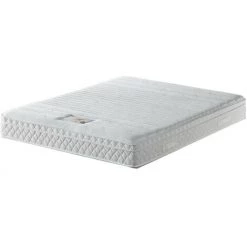 NUITSDOR Matelas Memoryplus A Ressorts + 3,5 Cm Memoire De Forme 75 Kg/m3 - 80x190 Hauteur +/- 22,5 Cm - Accueil Ferme - Soutien Ferme + Oreiller Visco - 7 Zones De Confort - Hypoallergenique