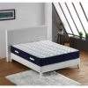 KINGOFDREAMS Matelas Benjamin A Ressorts + 3 Cm Latex Naturel à 70 % En 75 Kg/m3 - 80x190 Hauteur +/- 30 Cm - Accueil Moelleux - Soutien Equilibre - 5 Zones De Confort - Hypoallergenique