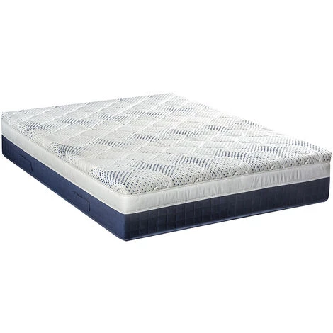 BELLECOUR LITERIE | Matelas CASTELLANE 180x200 Cm | Mousse à Mémoire De Forme | Soutien Ferme - Blanc 2 BELLECOUR LITERIE | Matelas CASTELLANE 180x200 Cm | Mousse à Mémoire De Forme | Soutien Ferme - Blanc – Image 2