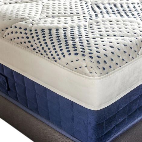 BELLECOUR LITERIE | Matelas CASTELLANE 180x200 Cm | Mousse à Mémoire De Forme | Soutien Ferme - Blanc 5 BELLECOUR LITERIE | Matelas CASTELLANE 180x200 Cm | Mousse à Mémoire De Forme | Soutien Ferme - Blanc – Image 5