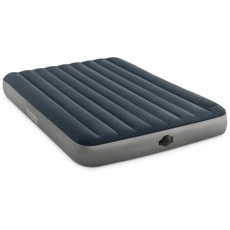 Matelas Gonflable Intex Downy Fiber-Tech 2 Places Avec Gonfleur à Piles Intégré 1 Matelas Gonflable Intex Downy Fiber-Tech 2 Places Avec Gonfleur à Piles Intégré
