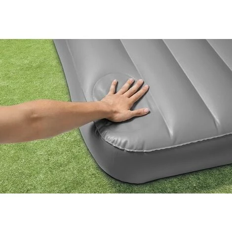 Matelas Gonflable Intex Downy Fiber-Tech 2 Places Avec Gonfleur à Piles Intégré 2 Matelas Gonflable Intex Downy Fiber-Tech 2 Places Avec Gonfleur à Piles Intégré – Image 2
