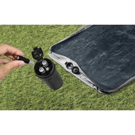 Matelas Gonflable Intex Downy Fiber-Tech 2 Places Avec Gonfleur à Piles Intégré 4 Matelas Gonflable Intex Downy Fiber-Tech 2 Places Avec Gonfleur à Piles Intégré – Image 4