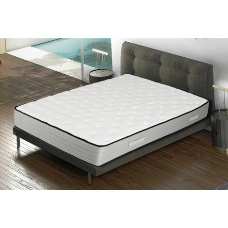 Matelas Blanc 140x190 Atelier Du Matelas 753086 - Blanc 4 Matelas Blanc 140x190 Atelier Du Matelas 753086 - Blanc – Image 4