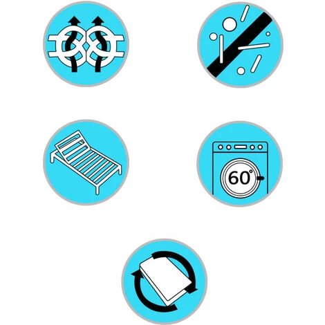 ASUPERMALL Matelas De Sommier Tapissier 200x120x20 Cm 3 ASUPERMALL Matelas De Sommier Tapissier 200x120x20 Cm – Image 3