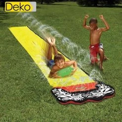 IDeko® Tapis De L'eau Gonflable Glissant Eau Piscine Jeu Eau Plein Air