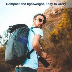 PERLE RARE Matelas De Camping, Tapis De Couchage Avec Oreiller De Camping Couchage D’air Ultraléger Pour Camping, Voyage, Randonnée（Couleur Bleu Foncé） -Matelas Soldes Boutique 31780827 5