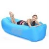 ILOVEMILAN Hamac Gonflable, Sofa D'air Imperméable à L'eau Avec Le Paquet Portatif, Lit D'air De Sofa Gonflable De Fainéant Paresseux Pour Voyager, Camping, Jardin, Randonnée, Parties De Piscine Et De Plage（bleu）