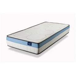 USINESTREET OBED - MEMORY GEL FRESH DUO Matelas à Mémoire De Forme - Largeur - 90 Cm - Blanc