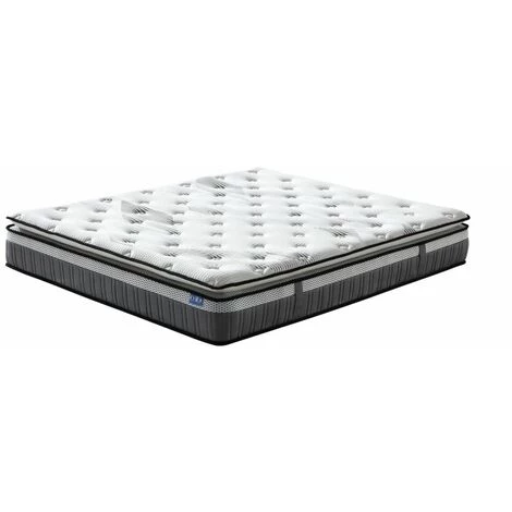 OBED - JUPITER Matelas à Ressorts Ensachés Avec Effet Surmatelas - Largeur - 180 Cm 1 OBED - JUPITER Matelas à Ressorts Ensachés Avec Effet Surmatelas - Largeur - 180 Cm