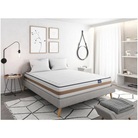 USINESTREET OBED - MEMORY CLOUD Matelas à Mémoire De Forme - Largeur - 160 Cm - Blanc 2 USINESTREET OBED - MEMORY CLOUD Matelas à Mémoire De Forme - Largeur - 160 Cm - Blanc – Image 2