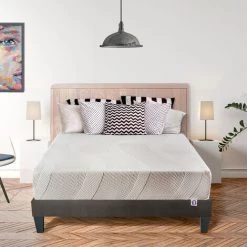 BELLECOUR LITERIE | Matelas PARIS 140x190 Cm | Mousse à Mémoire De Forme | Soutien Ferme