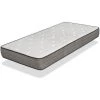DORMALIT Matelas 80X160 BORDEAUX Epaisseur 20 CM - Ressorts Ensaches - Memoire De Forme Sur 2 Faces