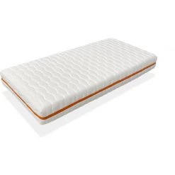DORMALIT Matelas 80X130 LIT ENFANTS Epaisseur 18 CM NUKA - Mousse, Antiacarien Et DEhoussable, IdEal Pour Les Lits Gigognes Et Lit Cabane