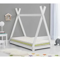 DORMALIT Matelas 80X130 LIT ENFANTS Epaisseur 18 CM NUKA VISCO - Mousse A MEmoire, Antiacarien Et DEhoussable, IdEal Pour Les Lits Gigognes Et Lit Cabane -Matelas Soldes Boutique 33298665 5