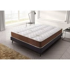 SIMPUR RELAX - Matelas Réversible 140x190 Cm Visco Ergo - Épaisseur +/- 19 Cm - Mousse ViscoSoft