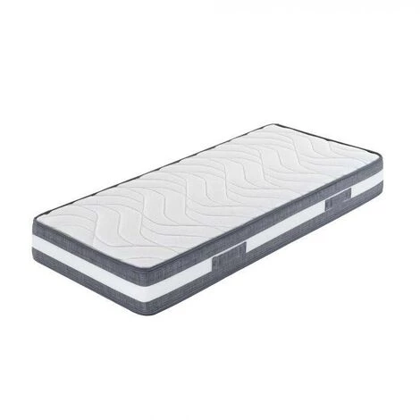 Dmora Matelas Simple En Mousse De Polyuréthane, Made In Italy, Avec Rembourrage En Fibres Hypoallergéniques, 80 X 190 X 23 Cm, Couleur Blanc 1 Dmora Matelas Simple En Mousse De Polyuréthane, Made In Italy, Avec Rembourrage En Fibres Hypoallergéniques, 80 X 190 X 23 Cm, Couleur Blanc
