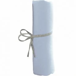 POREE HAVLIK Drap Housse Jersey Extensible Lit 40x80 Cm Bleu Ciel - Bleu