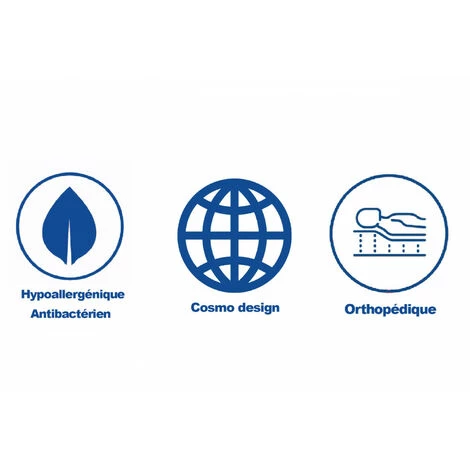 Matelas Ergonomique 140x190 H19 - JOLIE Ergo Batflex - Mousse Ergonomique - 3D Aération - Ferme - Orthopédique - Respirant - Hypoallergénique - La Couleur Peut Changer - La Couleur Peut Changer 5 Matelas Ergonomique 140x190 H19 - JOLIE Ergo Batflex - Mousse Ergonomique - 3D Aération - Ferme - Orthopédique - Respirant - Hypoallergénique - La Couleur Peut Changer - La Couleur Peut Changer – Image 5