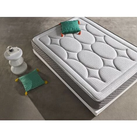 MATRIS Matelas Viscoélastique Palazzo Graphene 135x180 Cm Hauteur 28 Cm +/- 2 Fermeté Moyenne-Haute 3 MATRIS Matelas Viscoélastique Palazzo Graphene 135x180 Cm Hauteur 28 Cm +/- 2 Fermeté Moyenne-Haute – Image 3