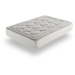 MATRIS Matelas Visco Natur Graphène 80x200 Cm Hauteur 28 Cm +/- 2 Fermeté Moyenne-Haute