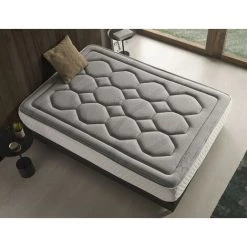 MATRIS Matelas Visco Natur Graphène 90x200 Cm Hauteur 28 Cm +/- 2 Fermeté Moyenne-Haute -Matelas Soldes Boutique 36327913 3