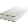 KINGOFDREAMS Super Deluxe Matelas 70x200 Mousse Poli Lattex Indéformable - Face Hiver Laine Merinos 100% - Tissu à L'Aloé Vera - Hauteur 23 Cm - Soutien Ferme