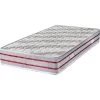 KINGOFDREAMS Matelas 70x200 Tissu Bambou Mousse Poli Lattex Indéformable - 24 Cm - Ferme