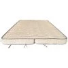 PROVENCE LITERIE Matelas Tres Ferme Pour Tous Clic Clac 140x190 X 11 Cm Avec 3 Cm Memoire De Forme 65 Kgs/m3 - Decoupe Assise 70 Cm - 5 Zones De Confort - Face Ete Et Ame Mousse Premium Haute Resilience - Hypoallergenique