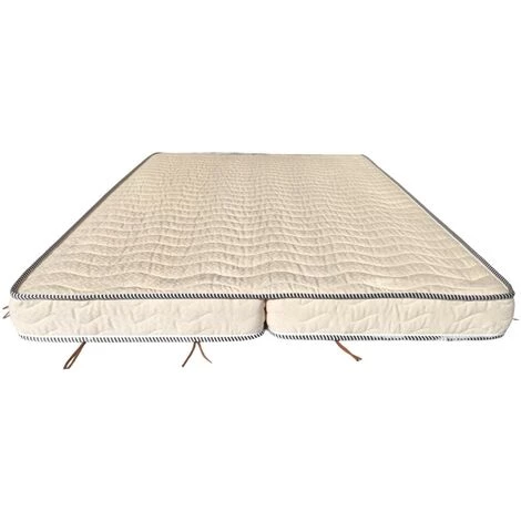LITERIEJULIEN Matelas Ferme Pour Tous Clic Clac 130x190 X 10 Cm + Oreiller Visco Avec 3 Cm Memoire De Forme 60 Kgs/m3 - Decoupe Assise 60 Cm - 5 Zones De Confort - Face Ete Et Ame Mousse Premium Haute Resilience - Hypoallergenique 1 LITERIEJULIEN Matelas Ferme Pour Tous Clic Clac 130x190 X 10 Cm + Oreiller Visco Avec 3 Cm Memoire De Forme 60 Kgs/m3 - Decoupe Assise 60 Cm - 5 Zones De Confort - Face Ete Et Ame Mousse Premium Haute Resilience - Hypoallergenique