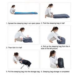 ASUPERMALL Sac De Couchage De Camping Leger 4 Saisons Enveloppe Chaude Sac De Couchage Sac De Couchage Pour Voyage En Plein Air Randonnee, Vert -Matelas Soldes Boutique 37271721 5