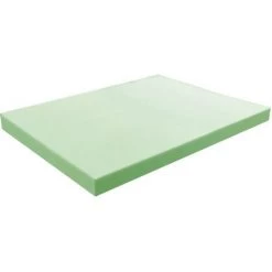 SENSO PUR MATELAS-POUR-TOUS.COM MATELAS POUR TOUS | Plaque De Mousse 35 Kg/m³ Ferme 100x120 Cm | Epaisseur 5 Cm - Vert
